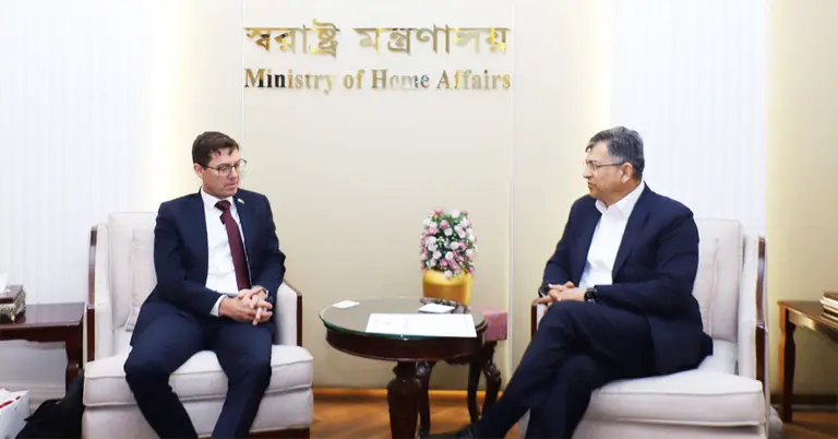 স্বরাষ্ট্রমন্ত্রীর সঙ্গে নরওয়ের রাষ্ট্রদূতের সৌজন্য সাক্ষাৎ